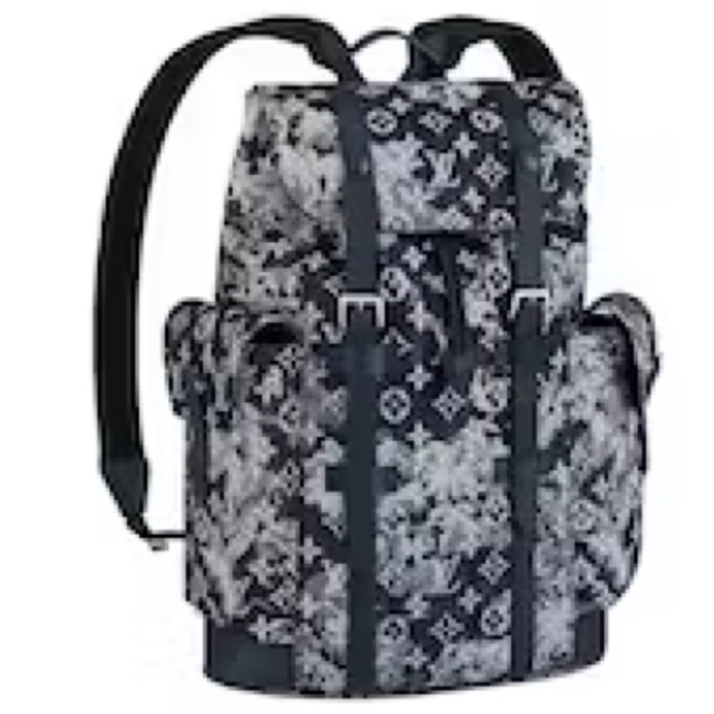 Louis Vuitton denim backpack